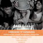 Te invitamos a nuestra fiesta del 10º cumpleaños