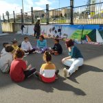 Hemos participado en el Mural sobre la acogida artivista